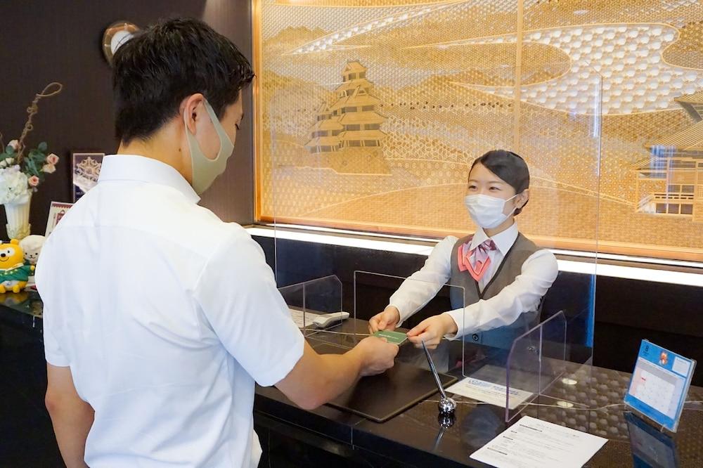 Hotel Route-Inn Court Azumino Toyoshina Ekiminami Exterior photo